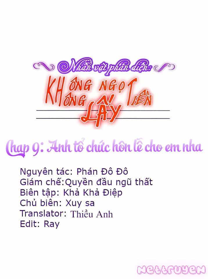 Nhân Vật Phản Diện: Không Ngọt Không Lấy Tiền - Chương 9.1 - ảnh 2