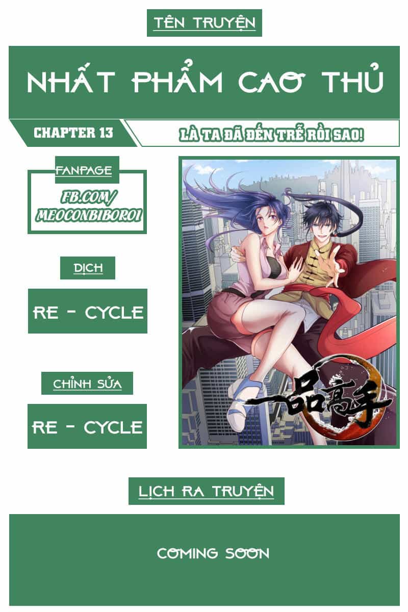 Nhất Phẩm Cao Thủ - Chương 13 - ảnh 1
