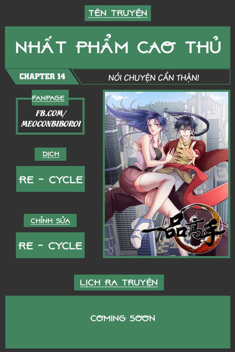 Nhất Phẩm Cao Thủ - Chương 14 - ảnh 1