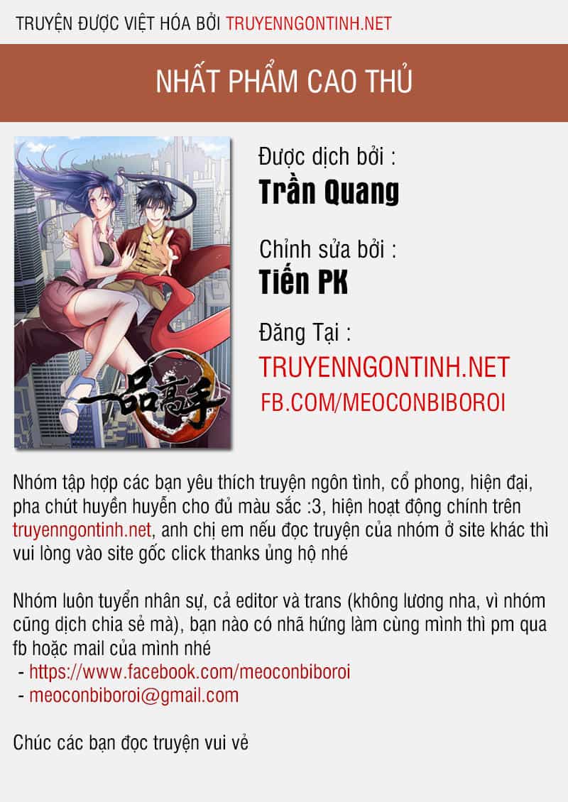 Nhất Phẩm Cao Thủ - Chương 18 - ảnh 1