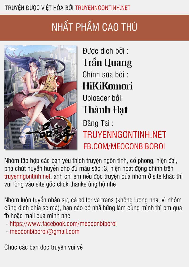 Nhất Phẩm Cao Thủ - Chương 20 - ảnh 1