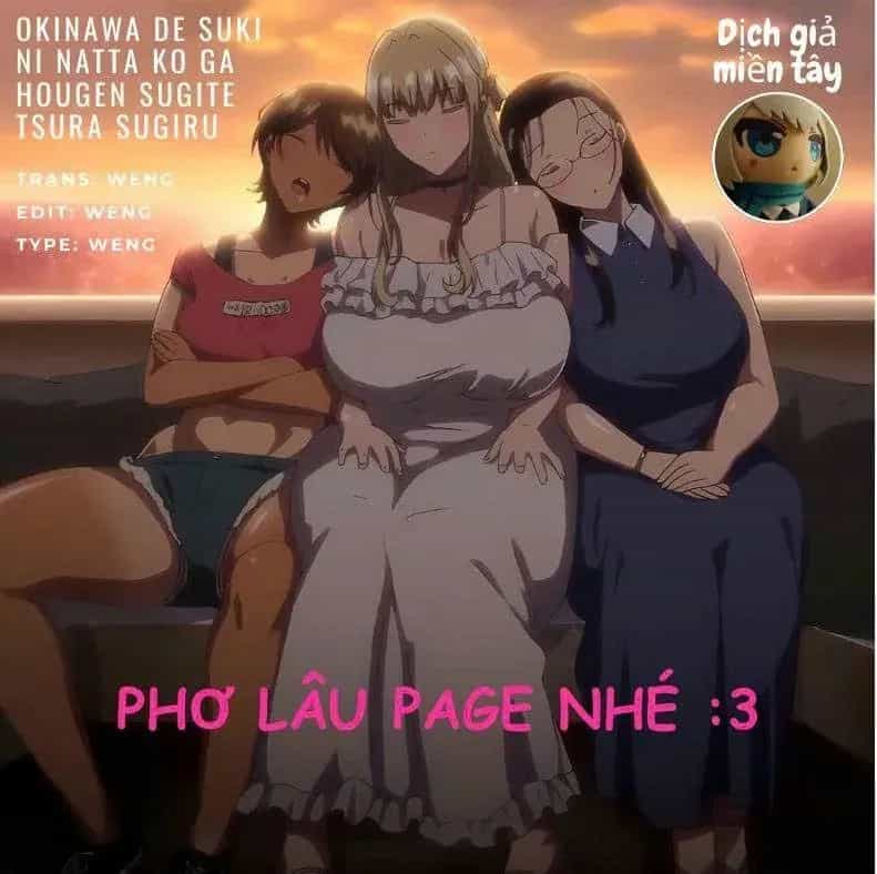 Okinawa De Suki Ni Natta Ko Ga Hougen Sugite Tsura Sugiru - Chương 10.5 - ảnh 8