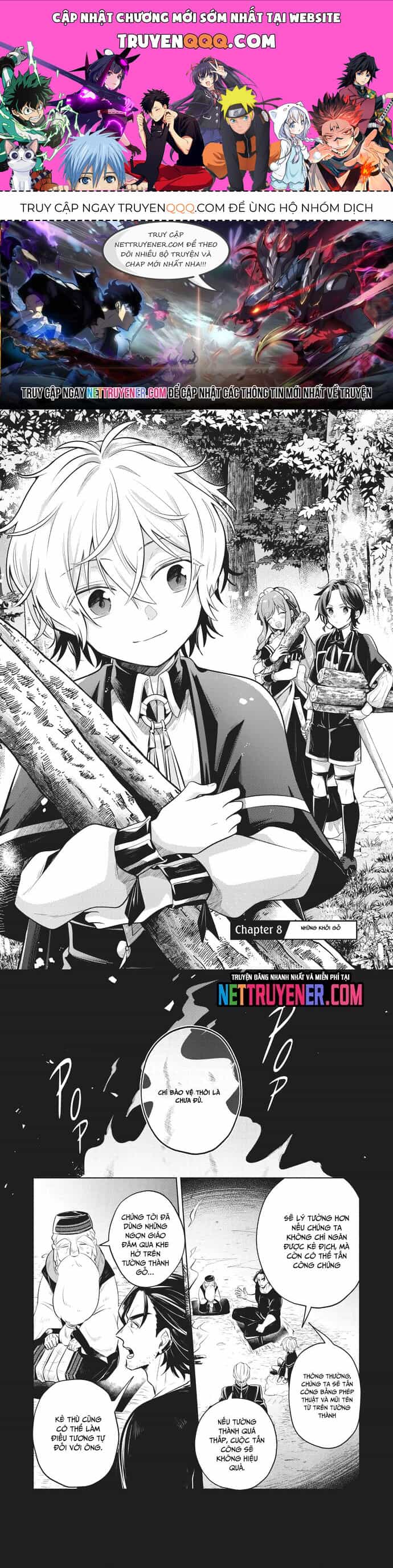 Okiraku Ryoushu No Tanoshii Ryouchi Bouei - Chương 8 - ảnh 1
