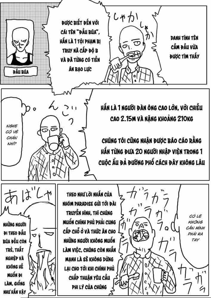 One-Punch Man Gốc (By One) - Chuong 12 - ảnh 8