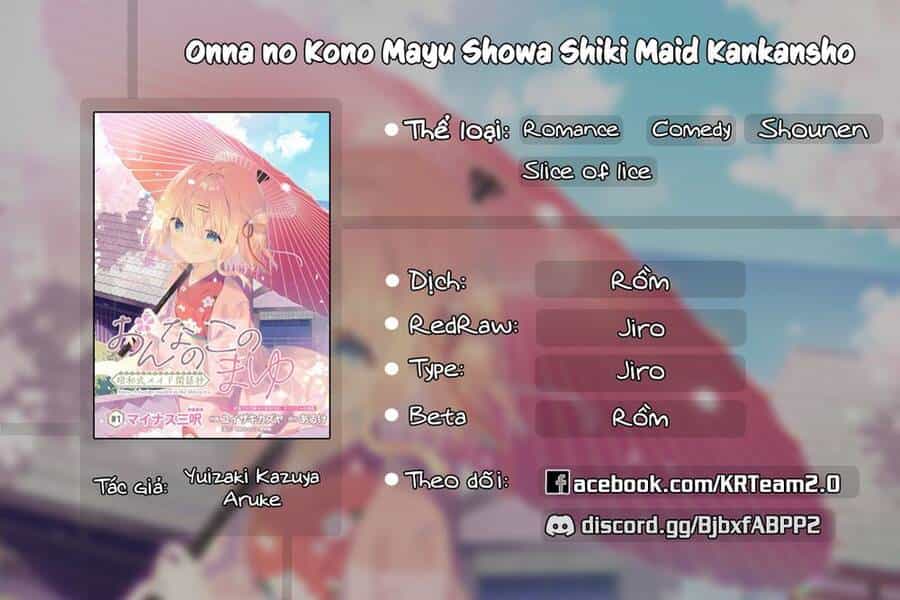 Onna No Kono Mayu Showa Shiki Maid Kankansho - Chương 2.1 - ảnh 1