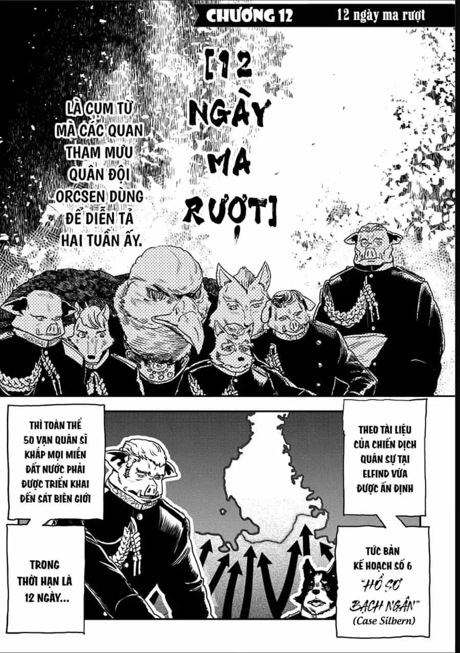 Orcsen Oukokushi ~Yaban Na Orc No Kuni Wa, Ikanishite Heiwa Na Elf No Kuni Wo Yakiharau Ni Itatta Ka~ - Chương 12 - ảnh 4