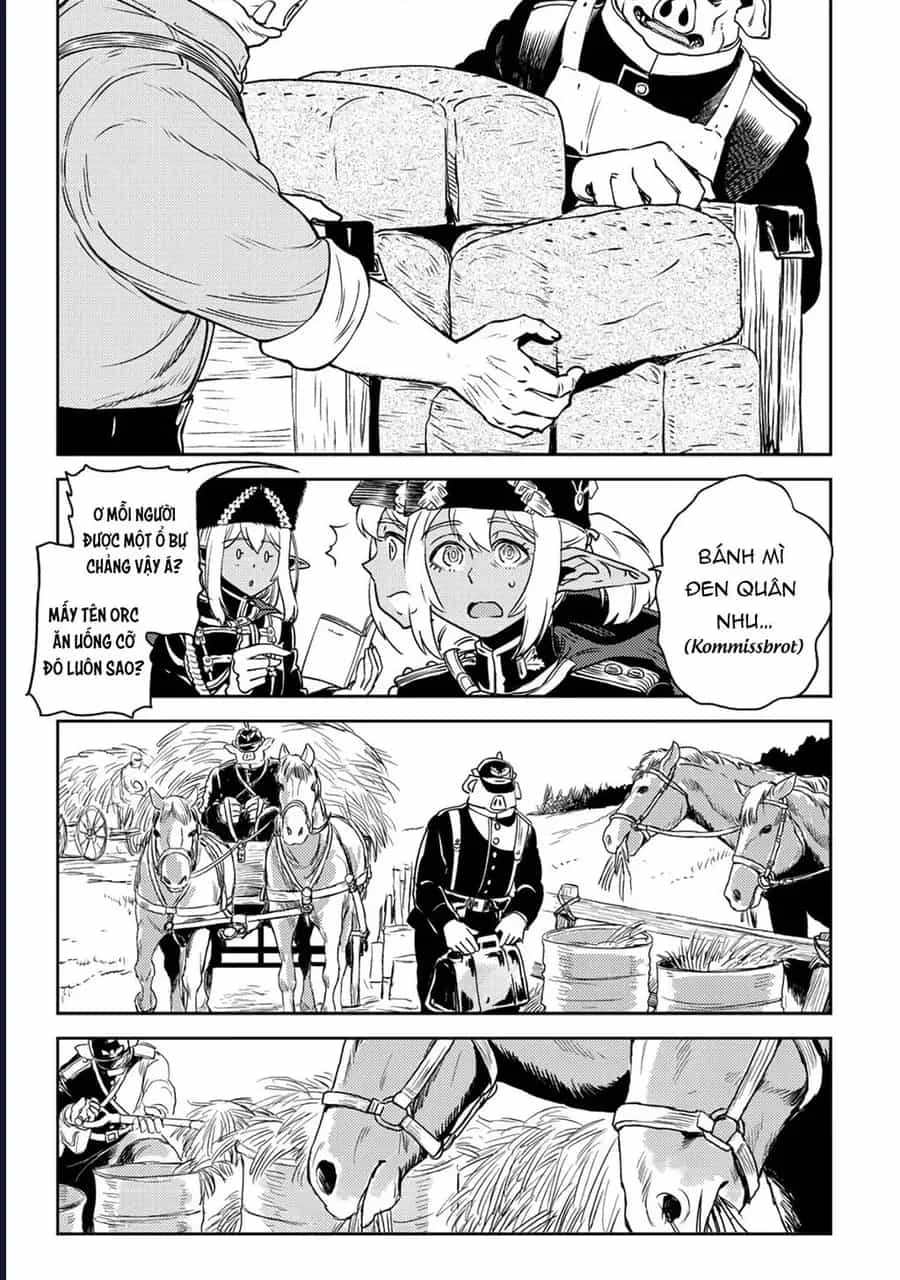 Orcsen Oukokushi ~Yaban Na Orc No Kuni Wa, Ikanishite Heiwa Na Elf No Kuni Wo Yakiharau Ni Itatta Ka~ - Chương 4 - ảnh 23