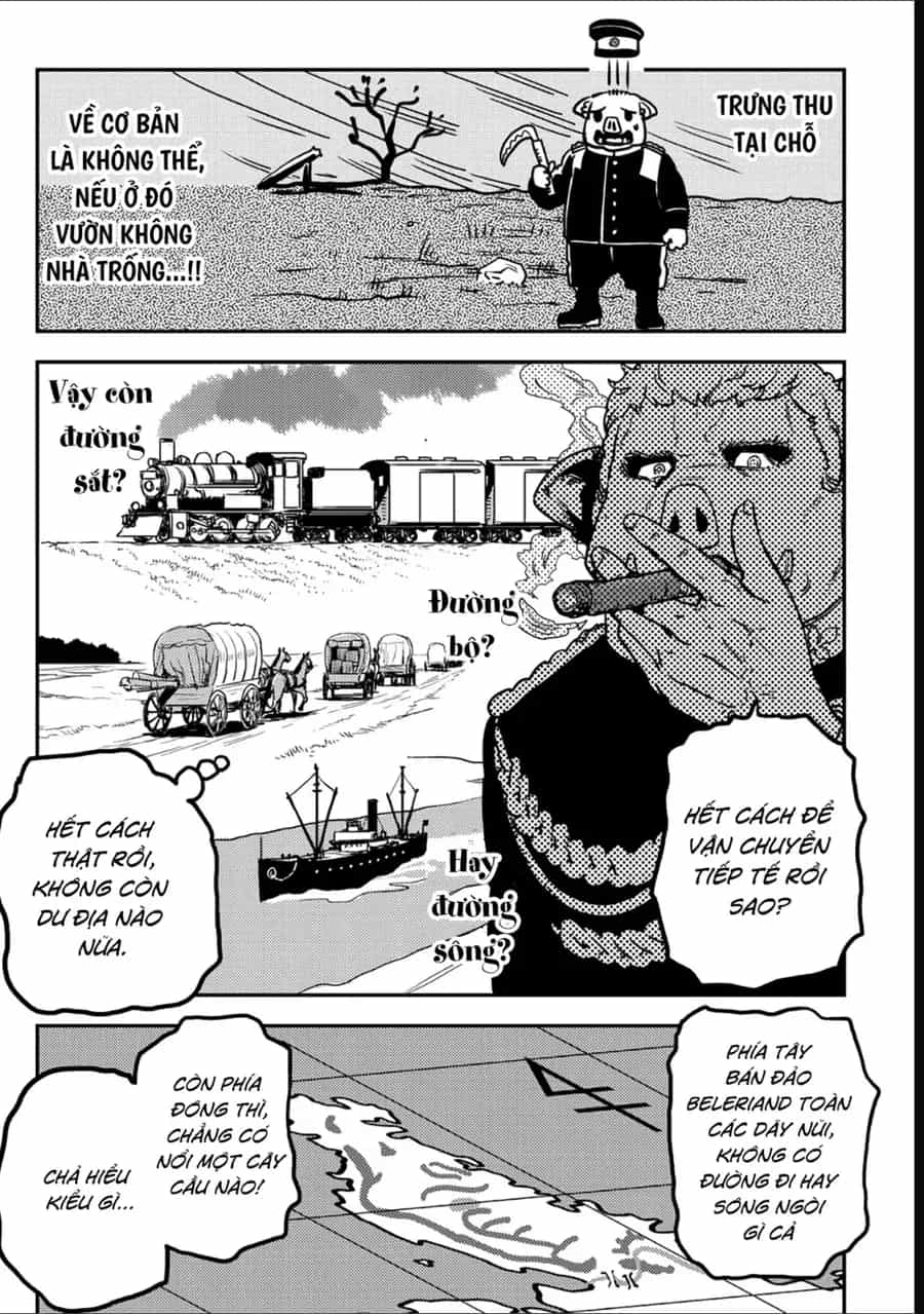 Orcsen Oukokushi ~Yaban Na Orc No Kuni Wa, Ikanishite Heiwa Na Elf No Kuni Wo Yakiharau Ni Itatta Ka~ - Chương 9 - ảnh 31