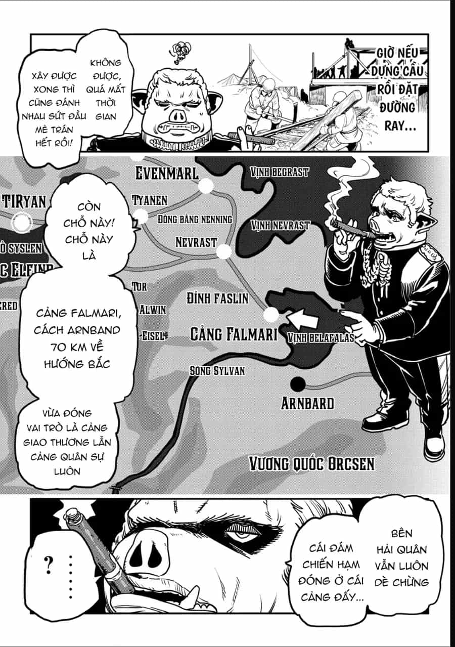 Orcsen Oukokushi ~Yaban Na Orc No Kuni Wa, Ikanishite Heiwa Na Elf No Kuni Wo Yakiharau Ni Itatta Ka~ - Chương 9 - ảnh 32