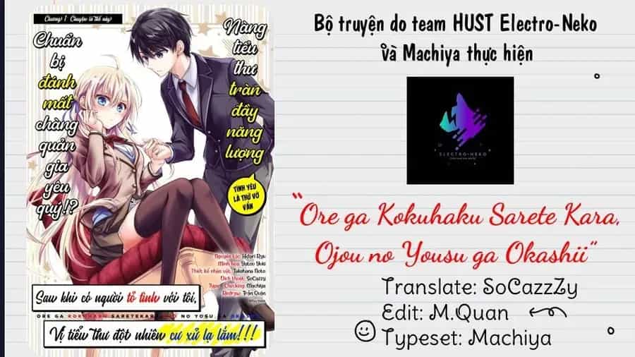 Ore Ga Kokuhaku Sarete Kara, Ojou No Yousu Ga Okashii - Chương 6.2 - ảnh 2