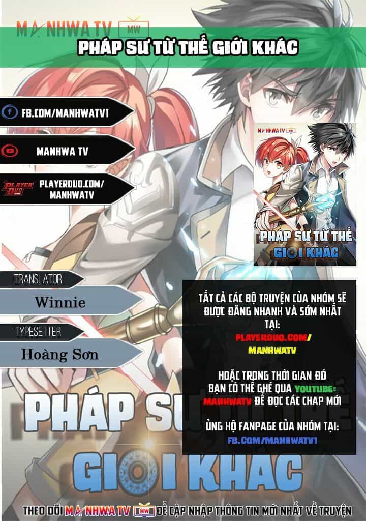 Pháp Sư Từ Thế Giới Khác - Chương 2 - ảnh 2
