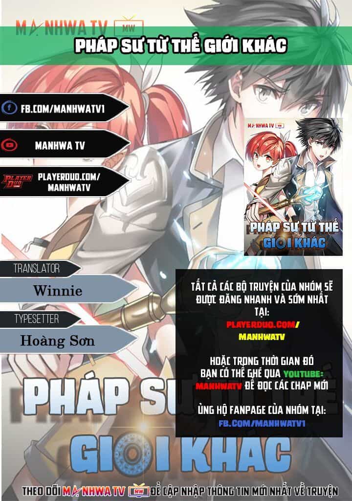 Pháp Sư Từ Thế Giới Khác - Chương 8 - ảnh 2