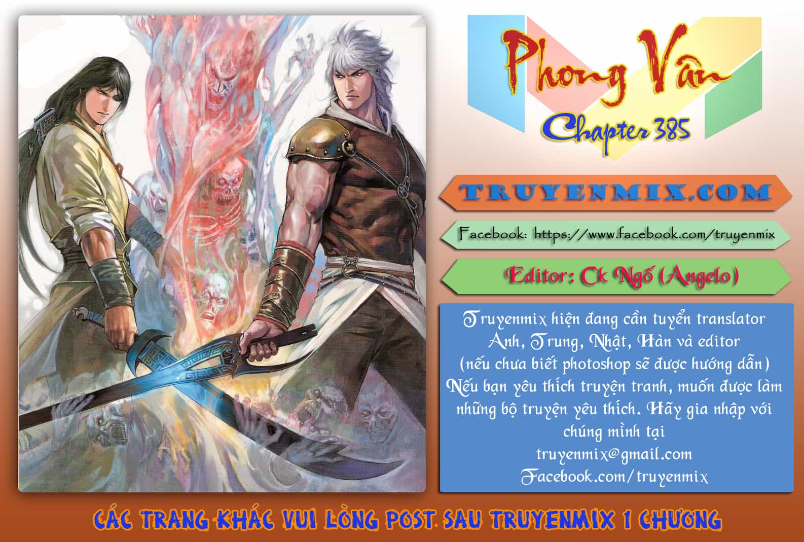 Phong Vân - Chương 385 - ảnh 1