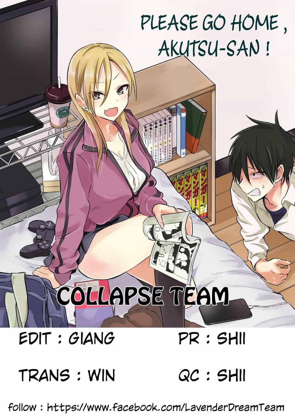 Please Go Home, Akutsu-San! - Chương 13 - ảnh 2