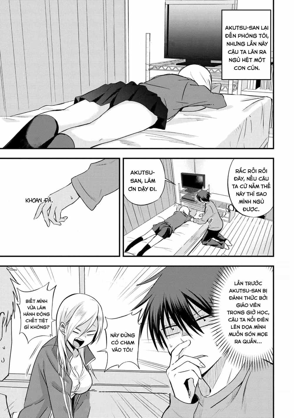Please Go Home, Akutsu-San! - Chương 4 - ảnh 2