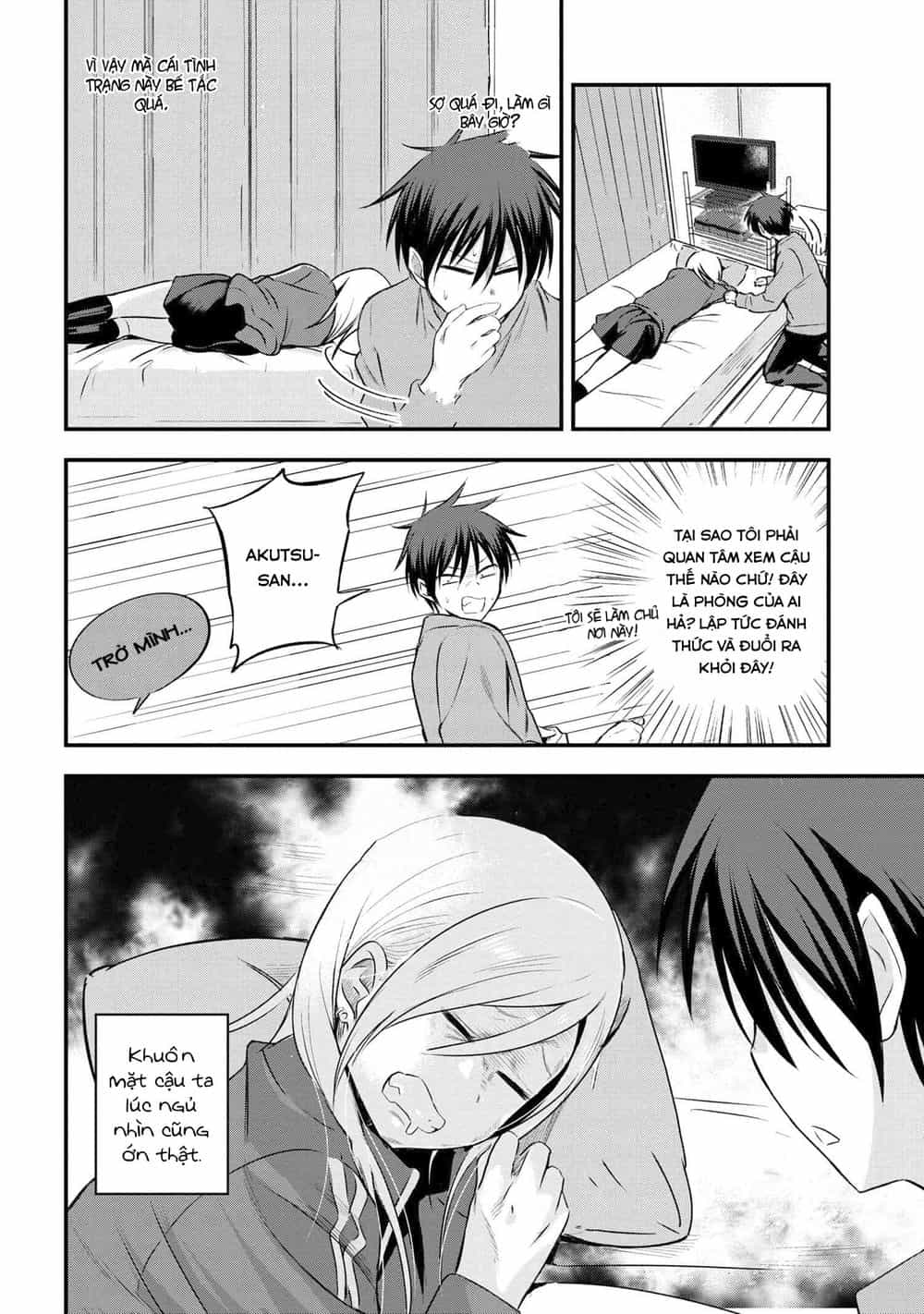 Please Go Home, Akutsu-San! - Chương 4 - ảnh 3