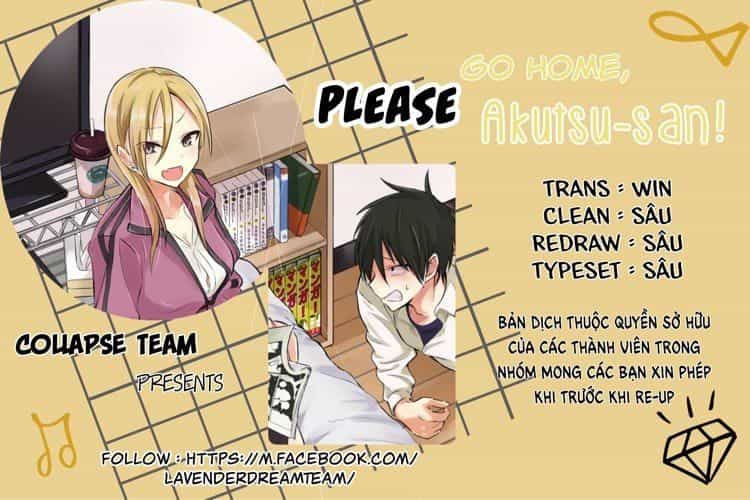 Please Go Home, Akutsu-San! - Chương 9 - ảnh 2
