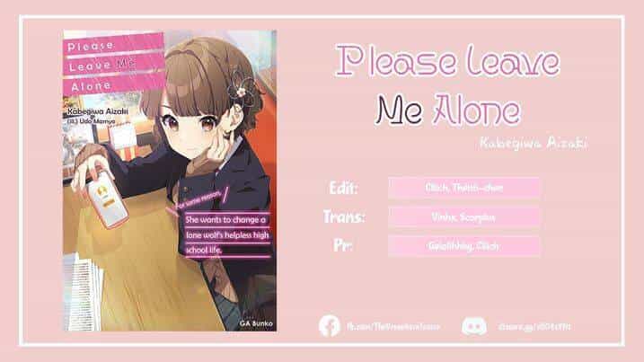 Please Leave Me Alone - Chương 2 - ảnh 1