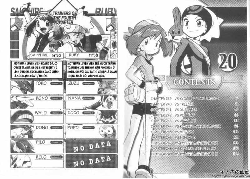 Pokemon Special - Chương 239-249 - ảnh 4