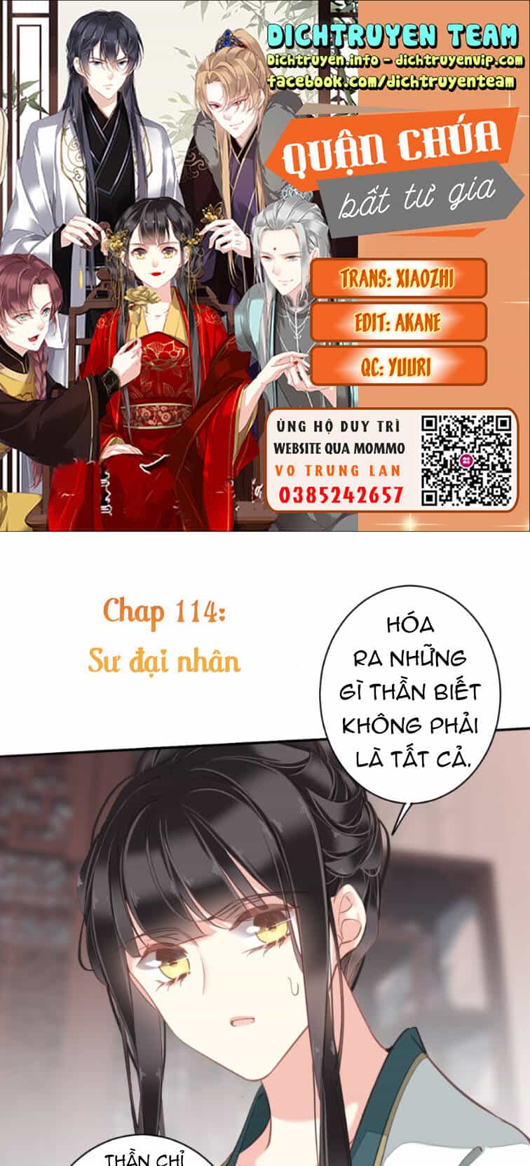 Quận Chúa Bất Tư Gia - Chương 114 - ảnh 1