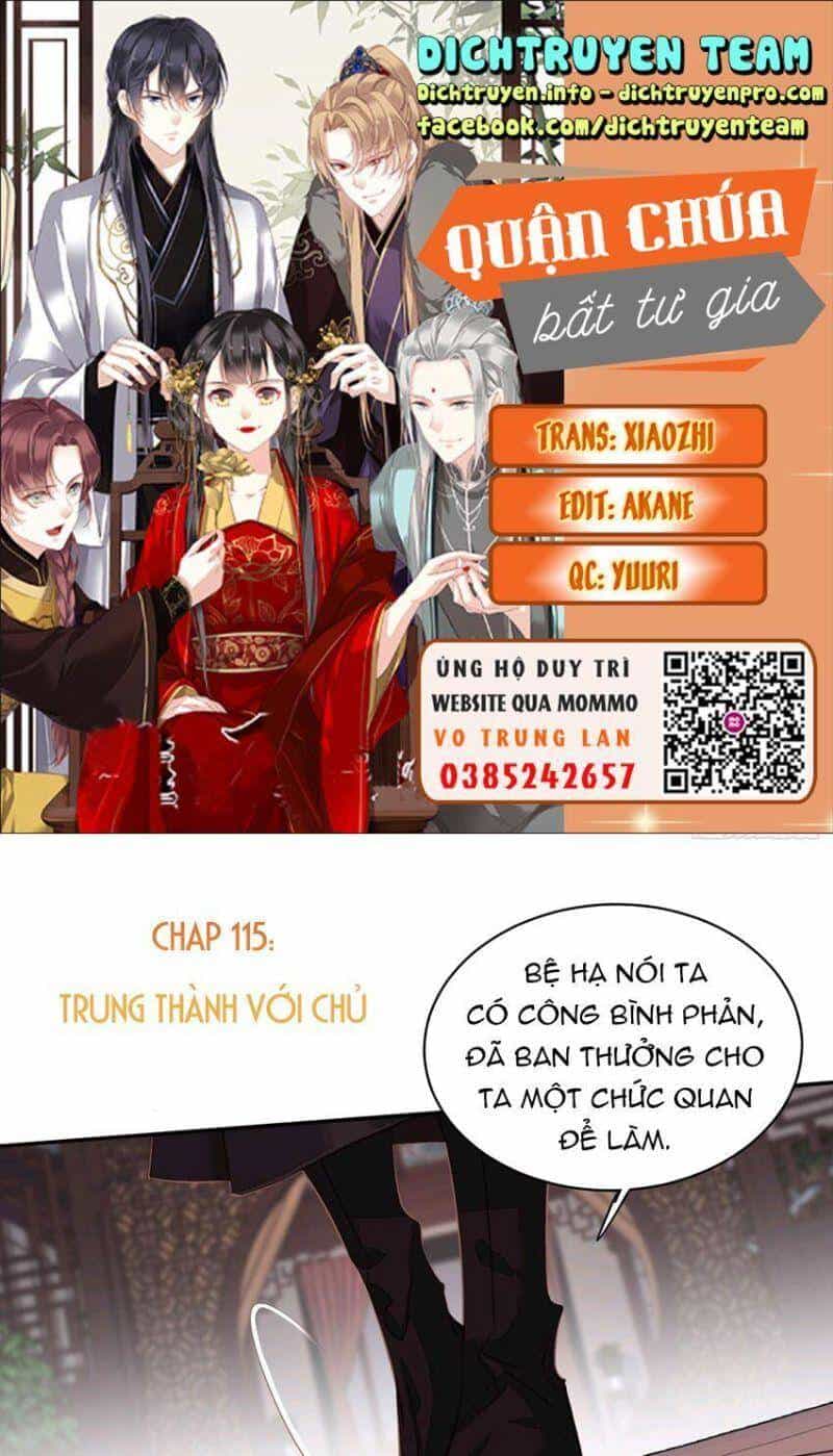 Quận Chúa Bất Tư Gia - Chương 115 - ảnh 1