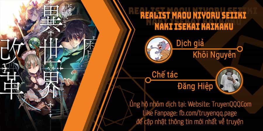 Realist Maou Niyoru Seiiki Naki Isekai Kaikaku - Chương 27 - ảnh 1