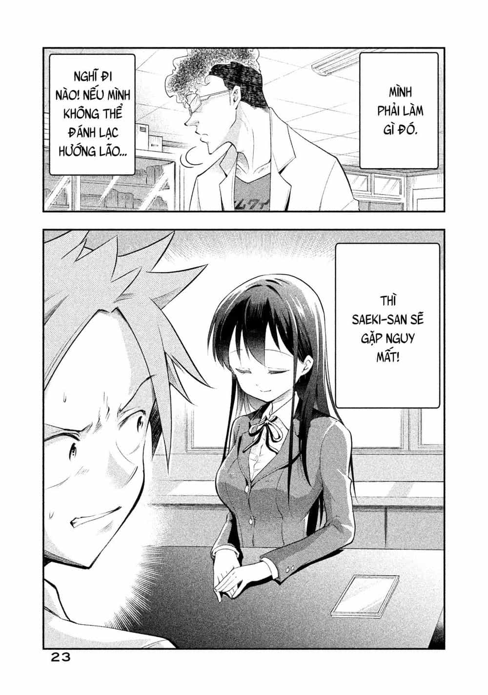 Saeki-San Wa Nemutteru - Chương 10 - ảnh 10