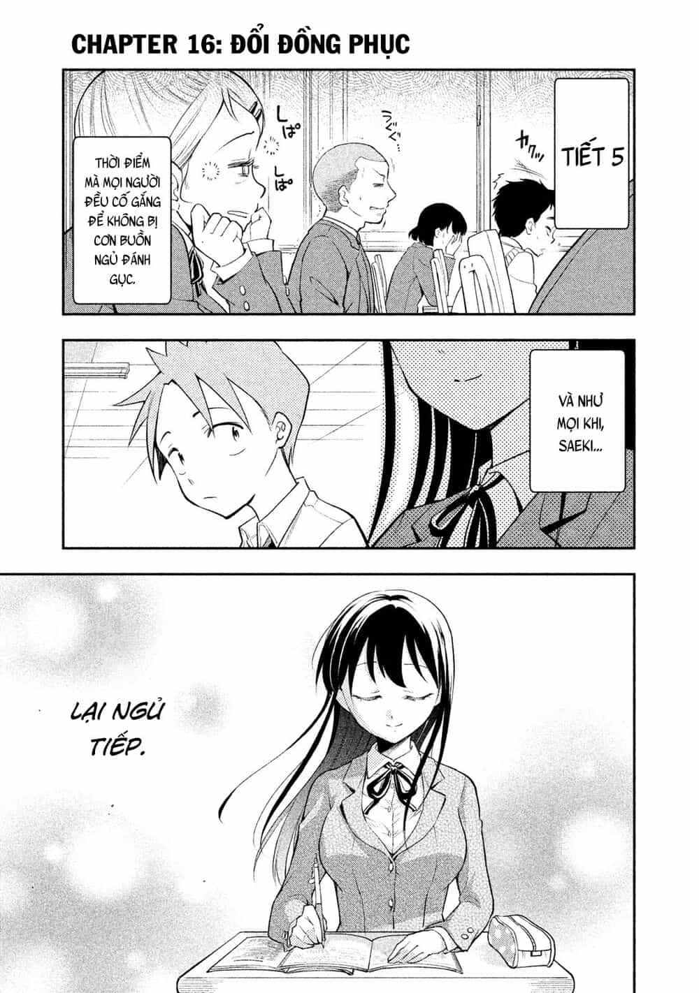 Saeki-San Wa Nemutteru - Chương 16 - ảnh 2