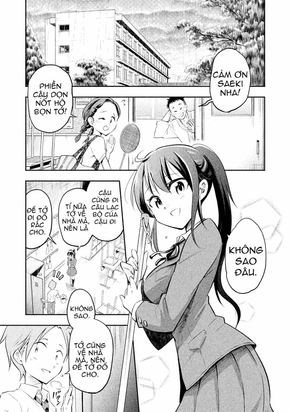 Saeki-San Wa Nemutteru - Chương 2 - ảnh 12