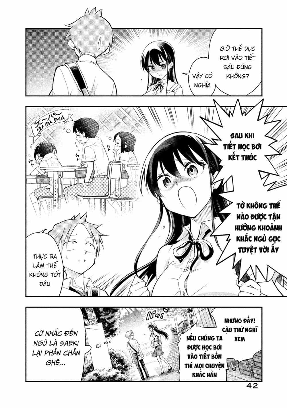 Saeki-San Wa Nemutteru - Chương 21 - ảnh 3