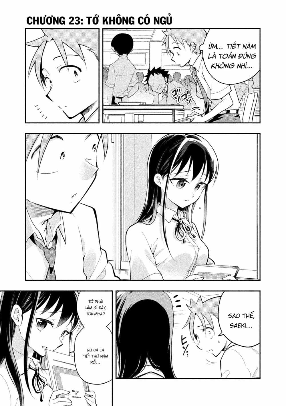 Saeki-San Wa Nemutteru - Chương 23 - ảnh 2