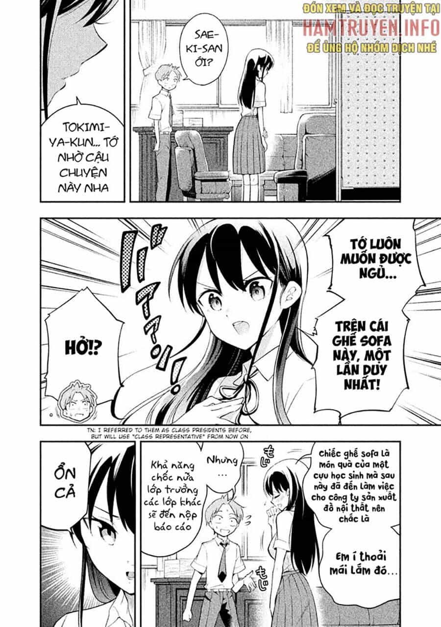 Saeki-San Wa Nemutteru - Chương 27 - ảnh 4