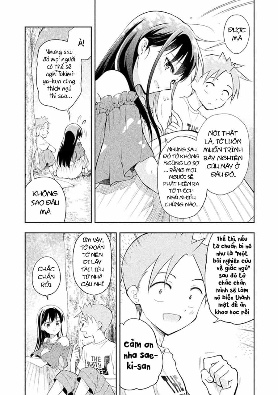 Saeki-San Wa Nemutteru - Chương 32 - ảnh 9