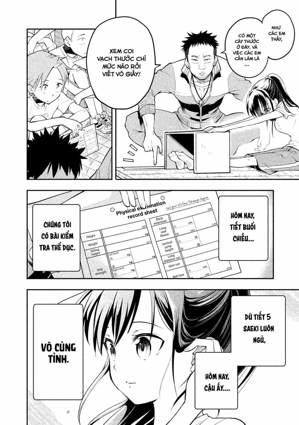 Saeki-San Wa Nemutteru - Chương 5 - ảnh 4
