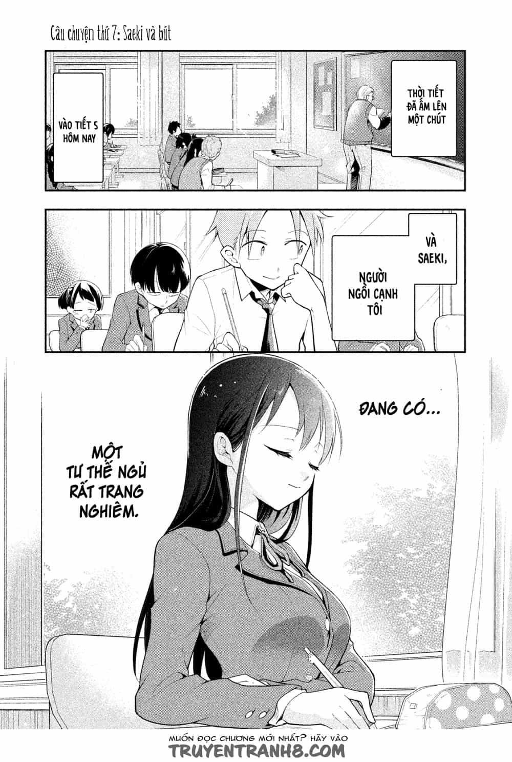 Saeki-San Wa Nemutteru - Chương 7 - ảnh 3