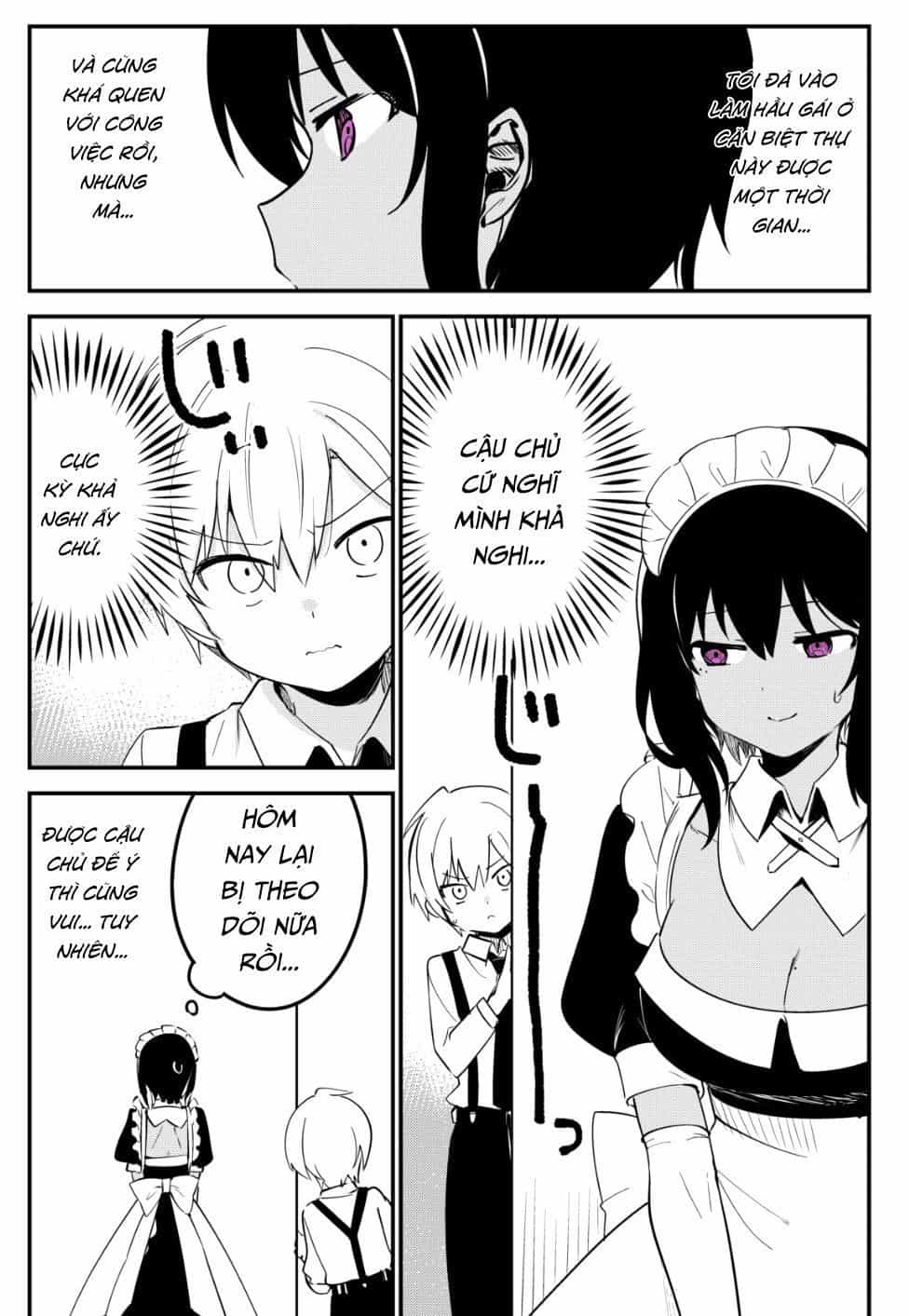 Saikin Yatotta Meido Ga Ayashii - Chương 12 - ảnh 1