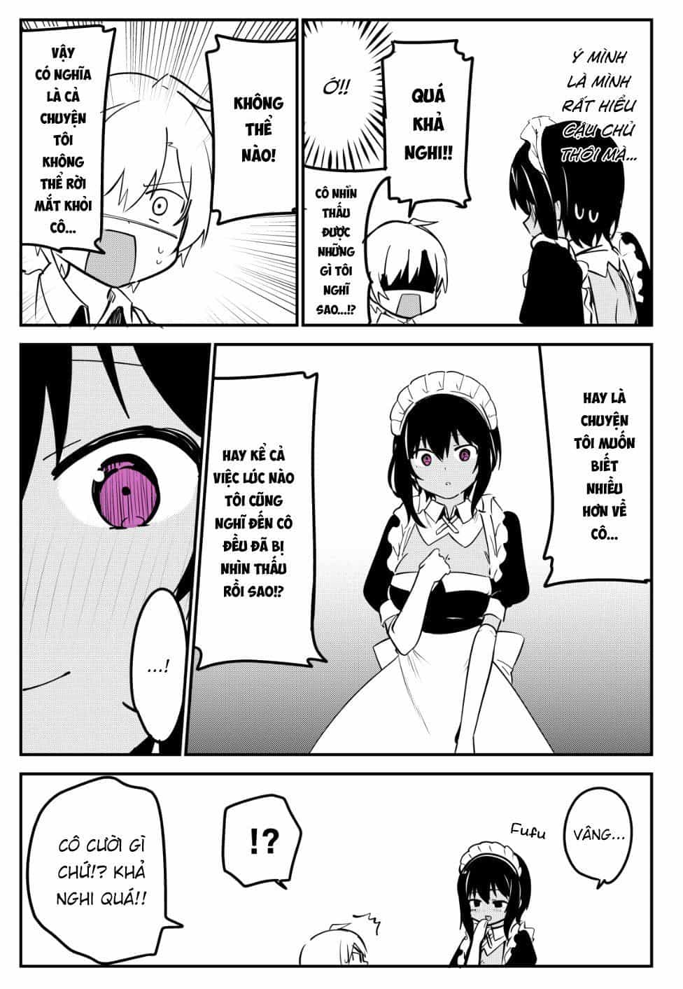 Saikin Yatotta Meido Ga Ayashii - Chương 12 - ảnh 4