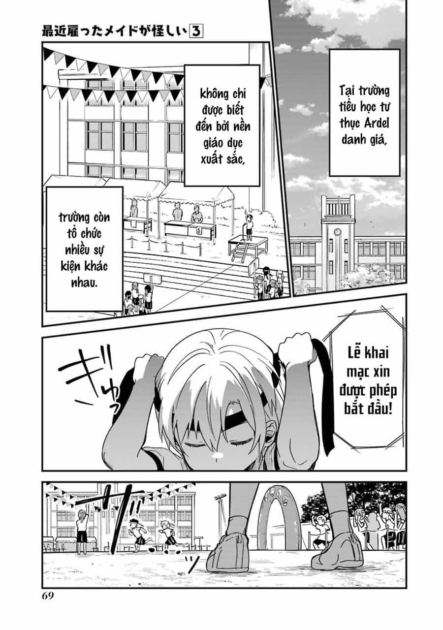 Saikin Yatotta Meido Ga Ayashii - Chuong 32 - ảnh 3