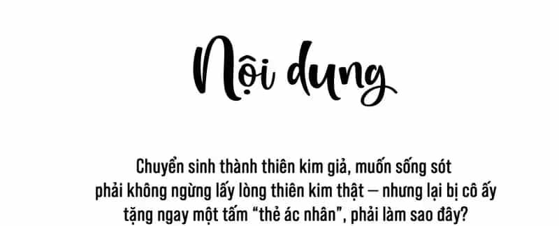 Sau Khi Xuyên Không Thành Thiên Kim Giả, Ta Lấy Lòng Thiên Kim Thật Sống Qua Ngày - Chương 0 - ảnh 5