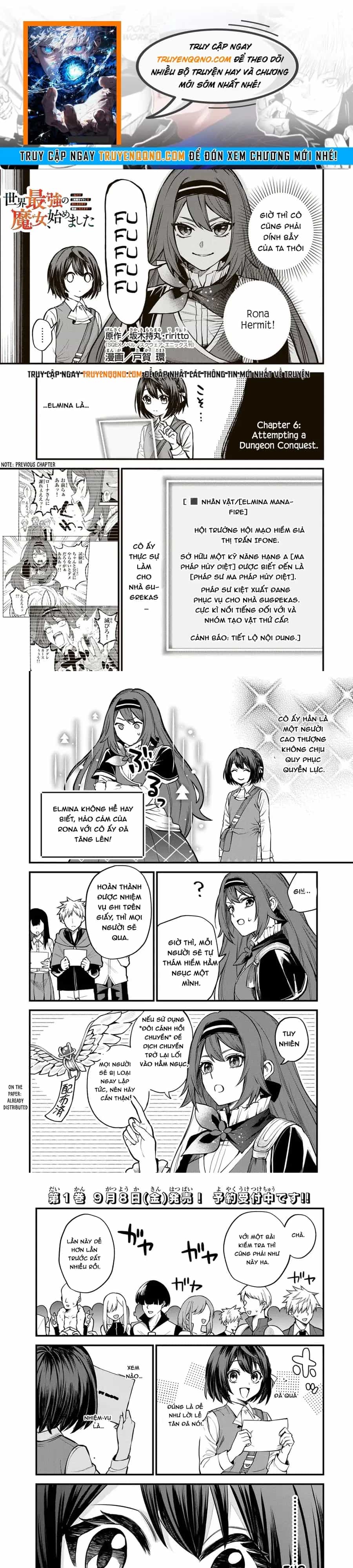 Sekai Saikyou No Majo, Hajimemashita - Watashidake - Chương 6 - ảnh 1