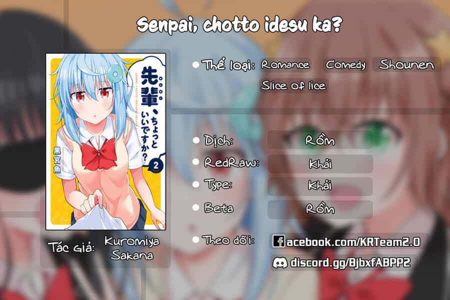 Senpai, Chotto Īdesu Ka? - Chương 7 - ảnh 1