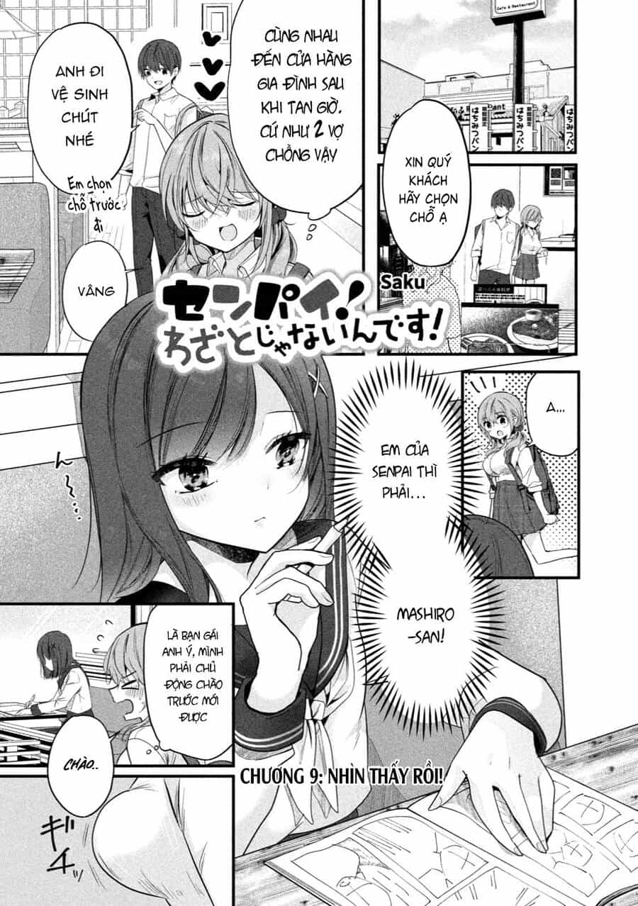 Senpai! Em Không Cố Ý Đâu! - Chương 9 - ảnh 4