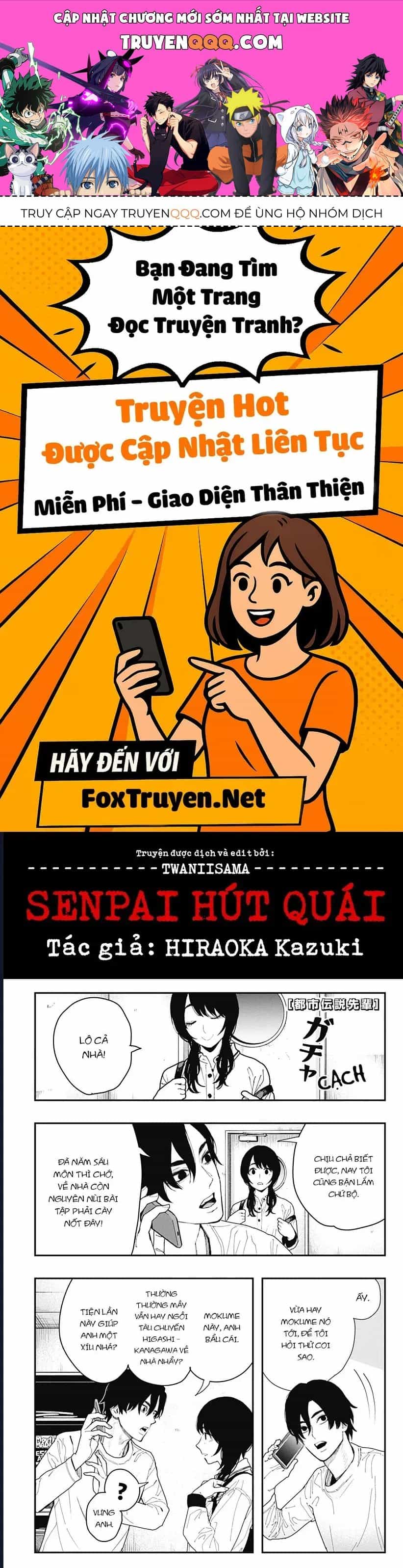 Senpai Hút Quái - Chương 11 - ảnh 1
