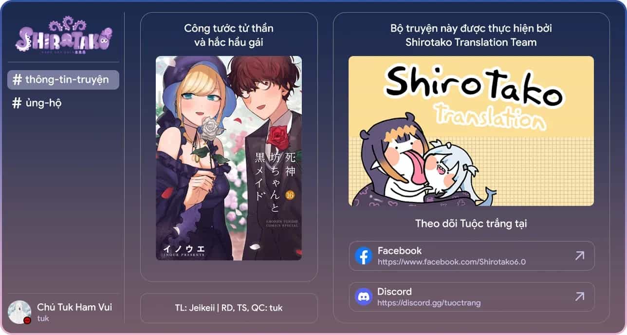 Shinigami Bocchan To Kuro Maid - Chương 221.5 - ảnh 13