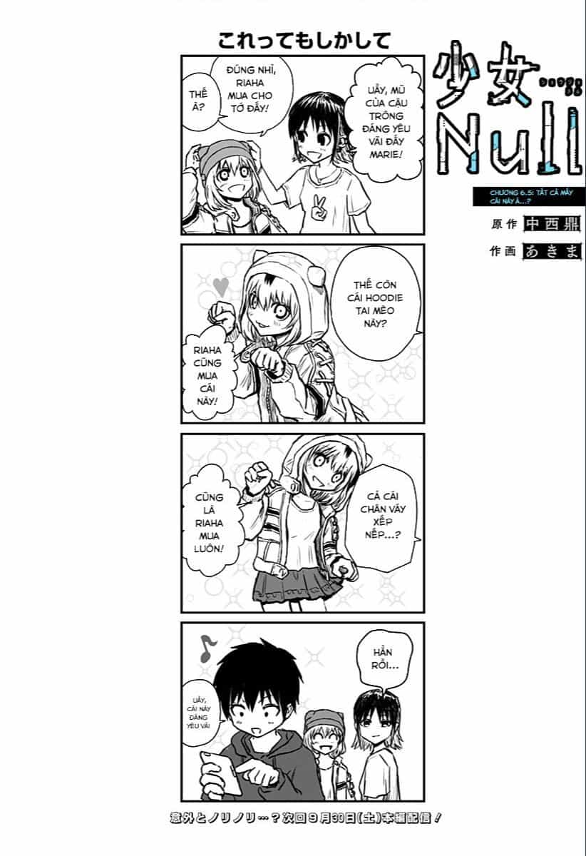 Shoujo Null - Chuong 6.5 - ảnh 1