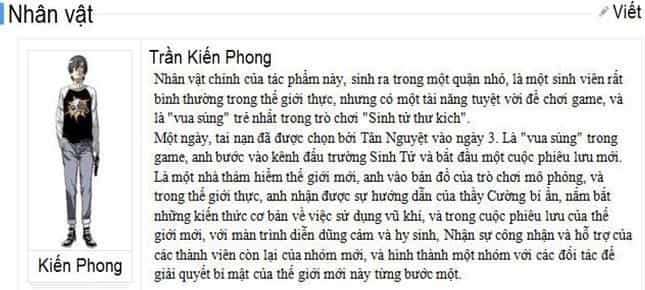 Sinh Tử Thư Kích - Chương 11.5 - ảnh 20