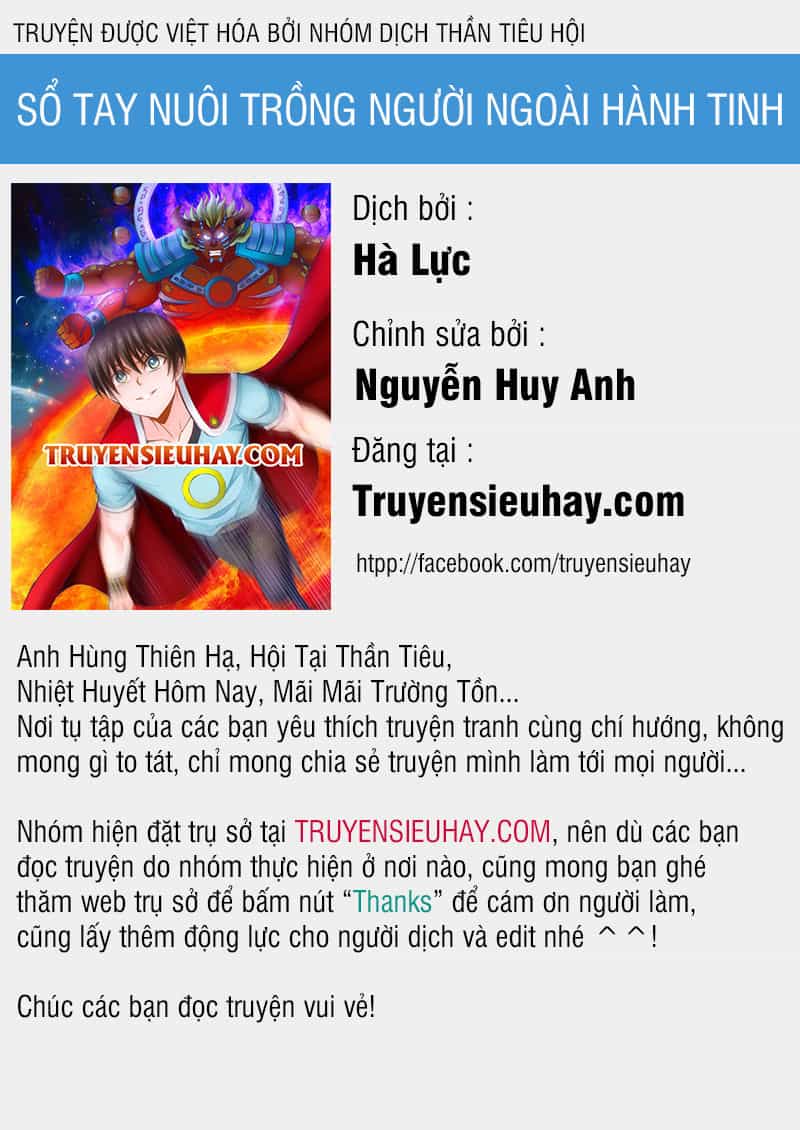 Sổ Tay Nuôi Trồng Người Ngoài Hành Tinh - Chương 21 - ảnh 1