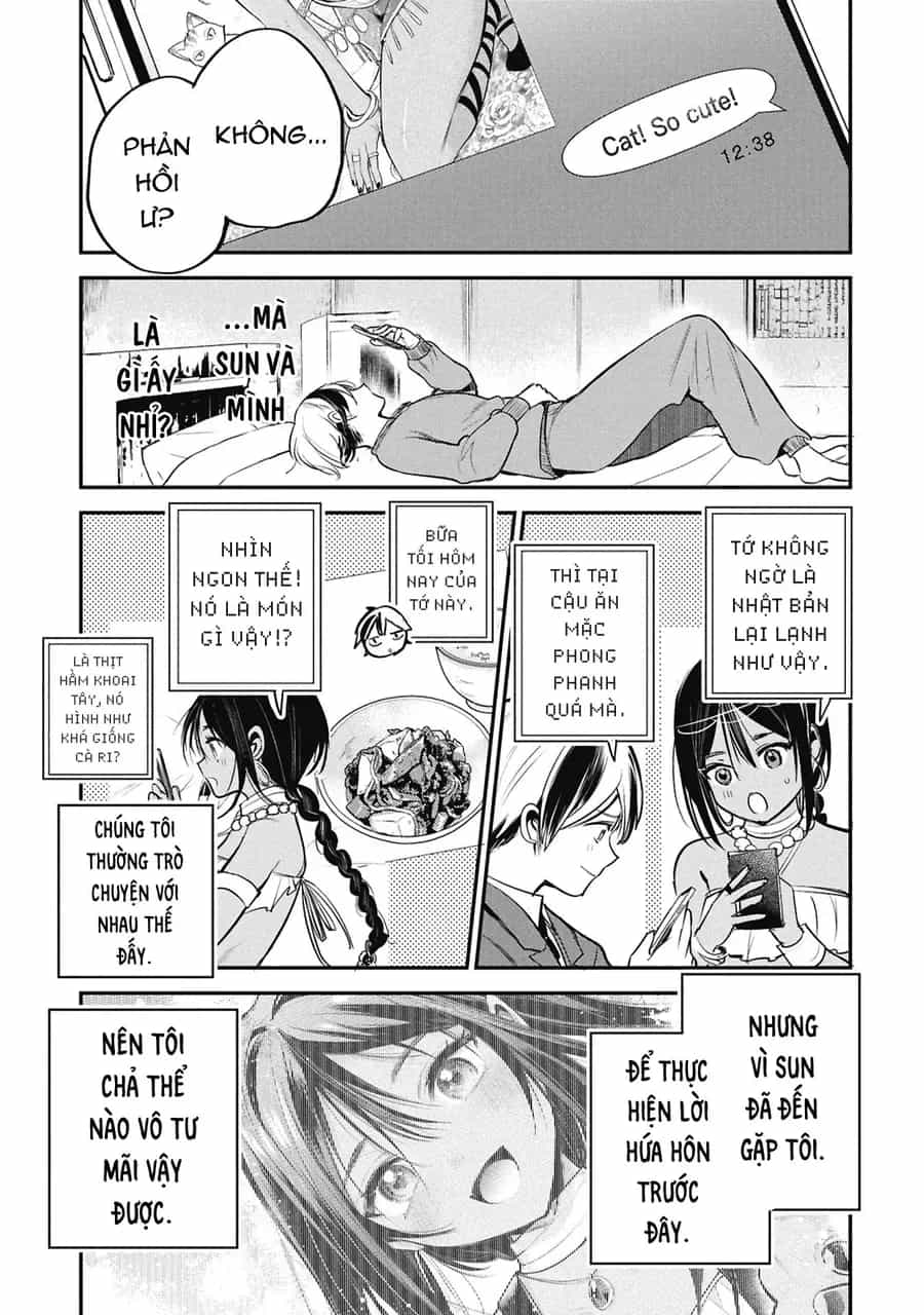 Sun-Ouji Wa Tsuma Ni Naritai - Chương 4 - ảnh 3