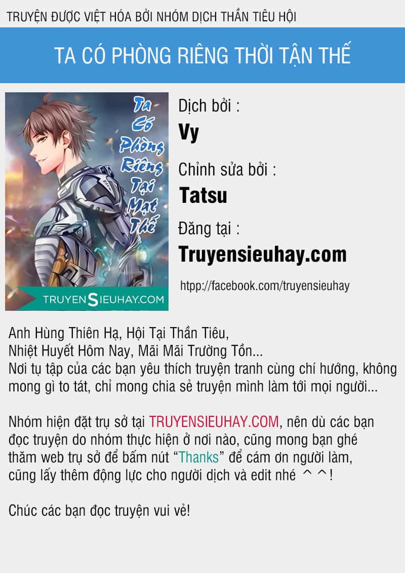 Ta Có Phòng Riêng Thời Tận Thế - Chương 16.2 - ảnh 1