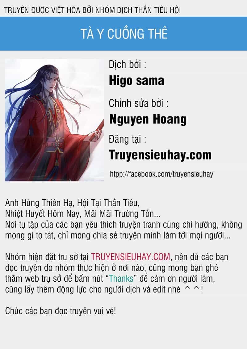 Tà Y Cuồng Thê - Chương 16 - ảnh 1